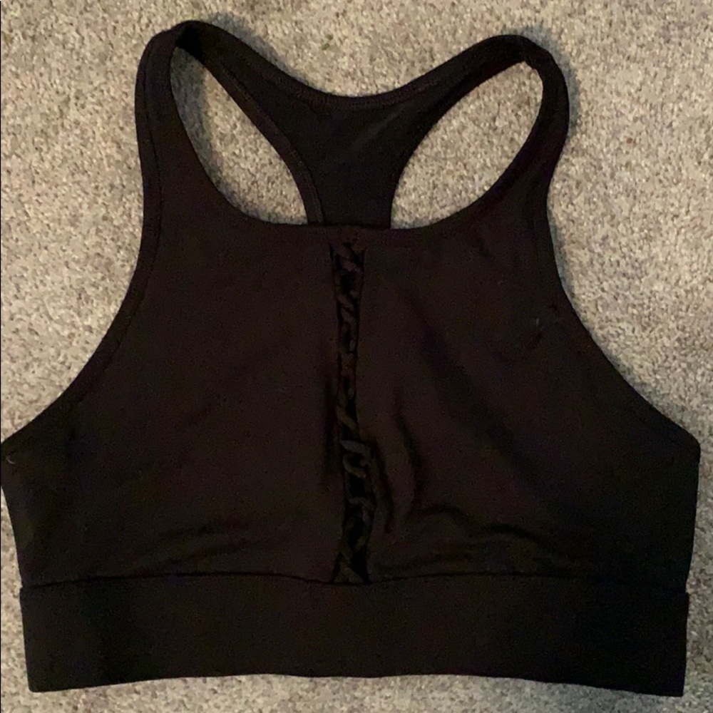 Black Sports Bra